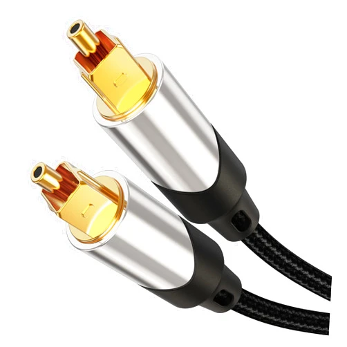 CableCreation Digital Audio Cable 10FT, Digital Optical Cable [24K Gold Connector, Nylon Braided] Optical Audio Cable for Home Theater, Sound Bar, TV, PS4, Xbox & More, 3M
