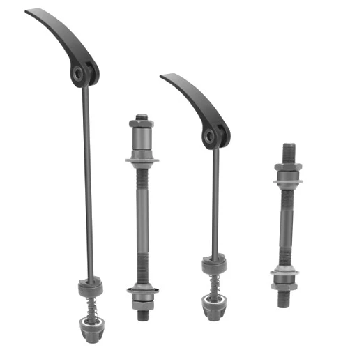 QKURT Bike Quick Releases Set, 1 Pair Bicycle Hub Axle Bike Hollow Axle Set Bike Quick Release Skewers for Road Bike, Mountain Bike, MTB, BMX