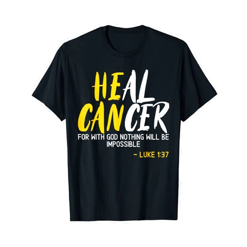 Childhood Cancer Awareness SteMi Apparel Heal Cancer Childhood Cancer Awareness Month Supporter T-Shirt