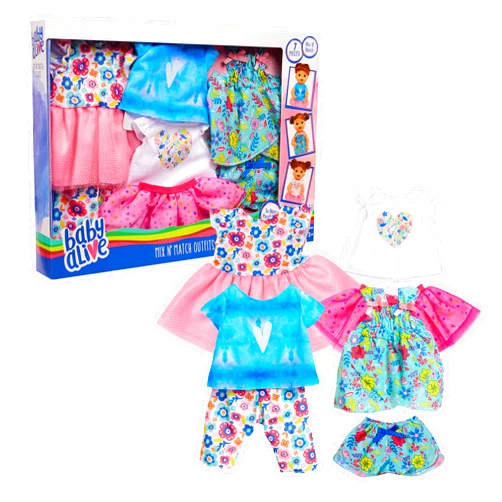 Baby Alive Mix N' Match Outfit Set, Fits Most 12