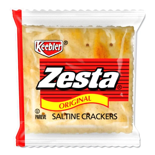 Kellogg's Cracker Keebler Zesta Saltine 500 Case 2 Count