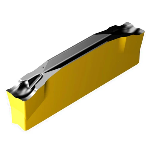 Sandvik Coromant, N123H2-0400-0002-CM 4325, CoroCut 1-2 Insert for Parting, Carbide, Neutral Cut, 4325 Grade, Ti(C,N)+Al2O3+TiN, Inveio™ Coating Technology (Pack of 10)