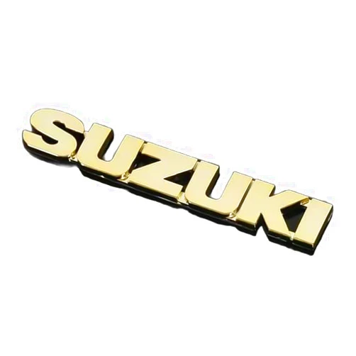 KJTYSDM Car Emblems for Suzuki Vitara Brezza 2023 2022 2021 2020 2019 2018 2017, Car Front and Rear Hood Trunk Grille 3D Badge Decals Emblems Metal Plastic Letter Stickers, Car Body Styling Accessories
