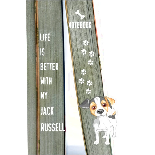 Dogs lover publishing NoteBook | Life Is Better With My JACK RUSSELL: Great Dog Gift for JACK RUSSELL Owner & Lover to jot down their notes: Notebook 6 x 9 inch