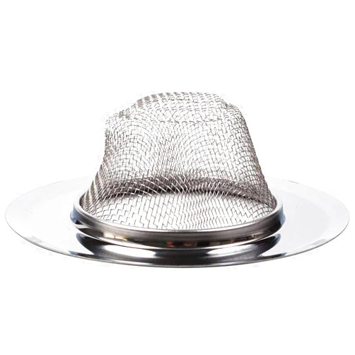 Brite Concepts Stainless Steel Kitchen Sink Strainer: Heavy Duty Steel Mesh, Fits Most Sink Drains
