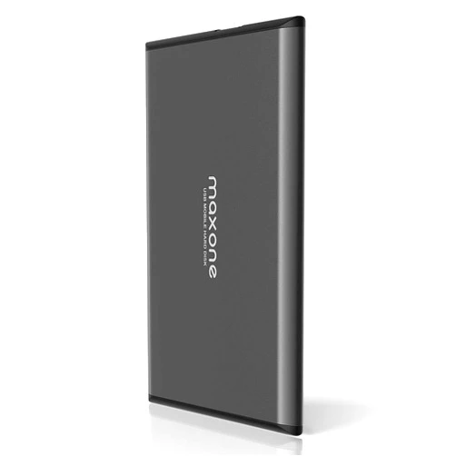 Maxone 1TB Ultra Slim Portable External Hard Drive HDD USB 3.0 Compatible with PC, Laptop, Charcoal Grey