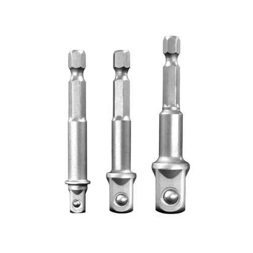 BOEN Impact Grade Socket Adapter Set, 3-PCS Drill Bit Adapter with Bit Holder, Sizes 1/4