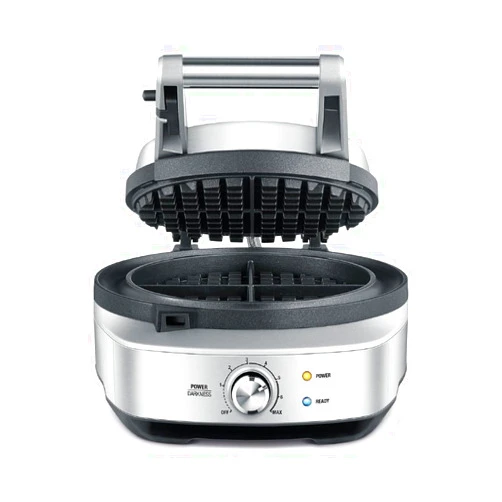 Breville No-Mess Classic Waffle Maker BWM520XL, Brushed Stainless Steel