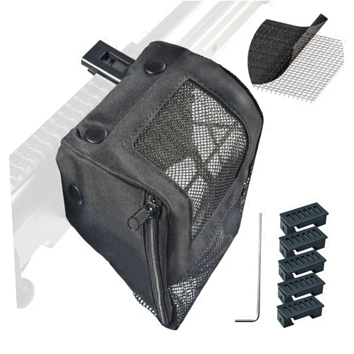 YOURBORE Brass Catcher Heat Resistant Steel Mesh Thickened Nylon Shell Catcher Net with 5 Pic Rail Fixers Mountable Quick