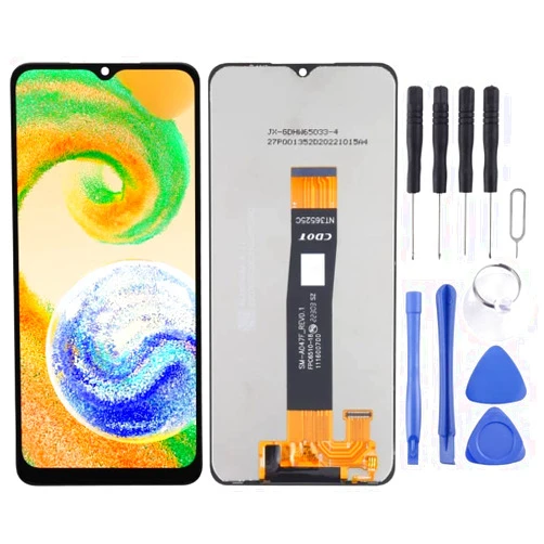 Lihuoxiu Phone for Samsung Parts Cellphone Spare Parts LCD Screen for Galaxy A04s SM-A047F Digitizer Full Assembly