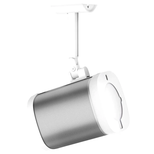 notiela Speaker Wall Mount and Ceiling Mount for Sonos One, One SL, Play 1 Speaker Mount - Swivel & Tilt Adjustable Mounting Brackets for Sonos One, One SL, Play:1 Speaker Mounts, White