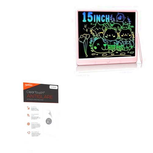BoxWave Screen Protector Compatible with Tugau TGB15 (15 in) - ClearTouch Anti-Glare (2-Pack), Anti-Fingerprint Matte Film Skin