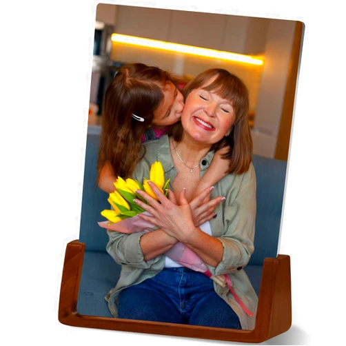 LING Ling's Design Personalized Metal Photo Prints,Custom Picture Frames,Customize Your own Metal Picture Prints for Family,Lovers,Home Decor