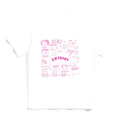 YIZEYAC Melanie and Martinez Men and Women Casual Shirt Album Singer Merchandise Concert Fans T-Shirt Top