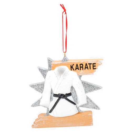Kurt Adler 3.25 Inch Karate Uniform Christmas Ornament