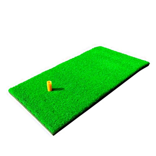 RELILAC Tri-Turf Golf Hitting Mat with Tees | 3-in-1 Foldable Turf Grass Mat for Driving, Chipping Practice | Ideal for Indoor or Outdoor Backyard Training | Choose Your Size