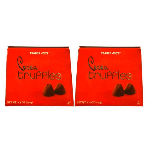 Trader Joe's Cocoa Truffles 8.8oz (Pack of 2)