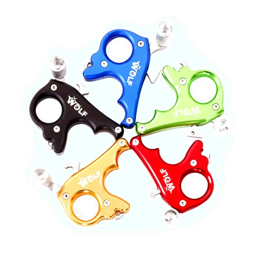 NC93 Archery Release Aids 3 Fingers Compound Bow Thumb Release Aids Bow Release Thumb Trigger Compound Bow Shooting Accessories