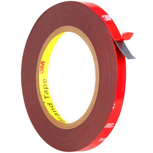 HitLights Double Sided Tape Heavy Duty, Waterproof Mounting Foam Tape, 33ft Length, 0.4in Width, Strong Adhesive Tape for LED Strip Lights, Automotive, Home, Office Decor, Outdoor, Made of 3M VHB Tape