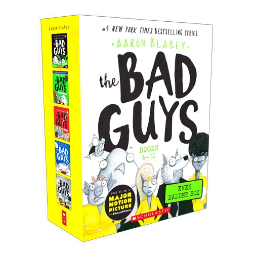 Aaron Blabey The Bad Guys Even Badder Box Set (The Bad Guys #6-10)