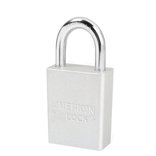 Master Lock A1105CLR Aluminum Clear/Silver Safety Padlock with 1/4