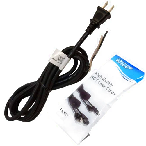 HQRP AC Power Cord Compatible with Makita 9553NB 9554NB 9557NB 9557PB 9558NB 9558PB 9560CV 9561CV GA4030K Grinder Mains Cable Repair