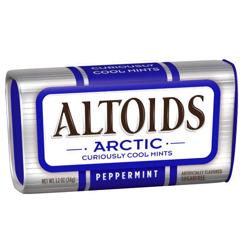 Altoids Arctic Peppermint, 1.2 Ounce -- 96 per case.