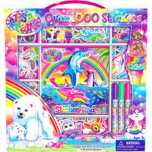 Bendon Lisa Frank Sticker Activity Set