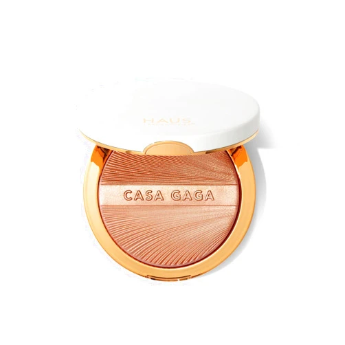 HAUS LABORATORIES by LADY GAGA: Tutti Gel-Powder Highlighter | Limited Edition CASA GAGA Collection | 1 Universal Luminous Shade | Vegan & Cruelty Free