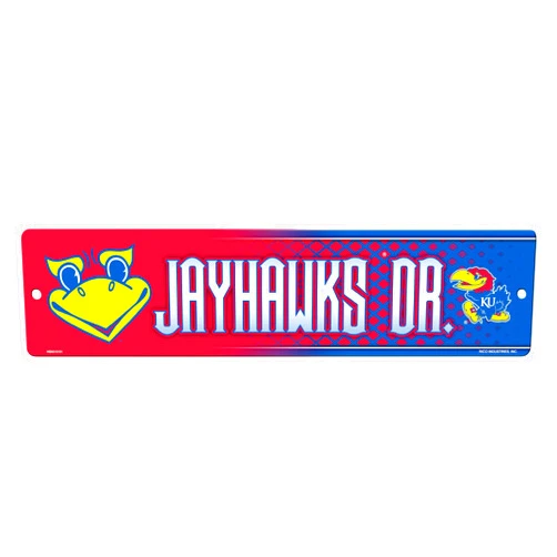 Rico Industries NCAA Plastic Street Sign Plastic 4