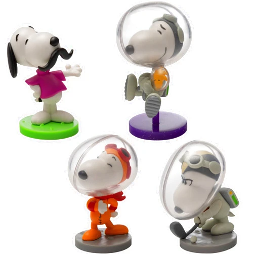 JINX Snoopy in Space Adventure Figures Toy (Receive One of Four Mystery Figures), 3.5-in Collectible Vinyl Sculpture from Apple TV+ Series for Fans Ages 6+