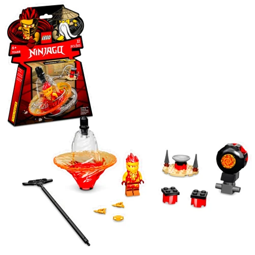 LEGO NINJAGO Kai’s Spinjitzu Ninja Training 70688 Spinning Toy Building Kit with NINJAGO Kai; Gift for Kids Aged 6+ (32 Pieces)