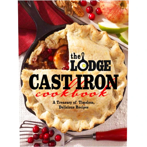 Lodge CBLCI Cast Iron Cookbook, 1 EA, Red