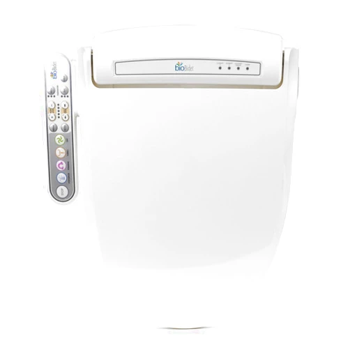 Bio Bidet by Bemis BB-800 Bidet Toilet Seat, Adjustable Warm Water, Round, White