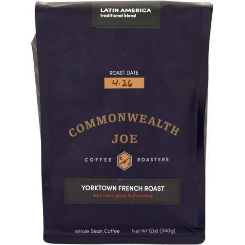 COMMONWEALTH JOE Coffee Yorktown Frnech Roast, 12 OZ