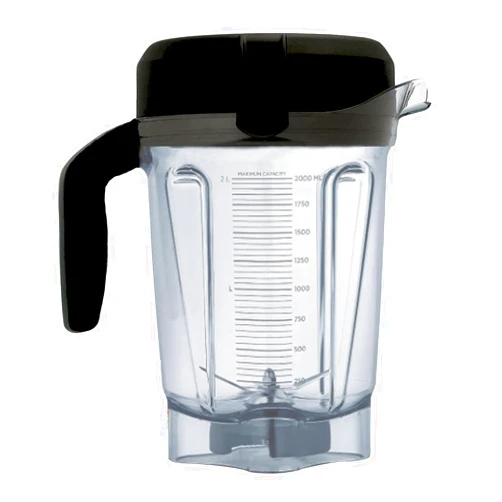 Fxsmgdy For Vitamix Blender Pitcher 64oz Low-Profile, Replacement for Vitamix 750 5200 5000 6300 7500 Vm0102 Vm0103 Vm0197 E310 Classic/Commercial/Professional Series etc Container Jar Cup,10 Years Warranty