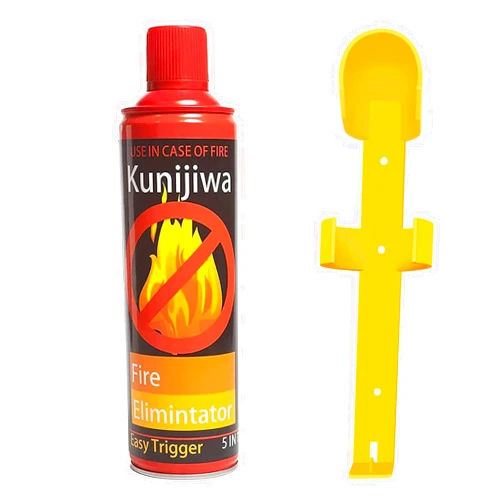 KUNIJIWA Fire Extinguisher, StaySafe 5-in-1 Water-Based Fire Spray for Home, Kitchen, Car, Garage, Boat, and Travel – Portable and Effective, Guards Against Re-Ignition
