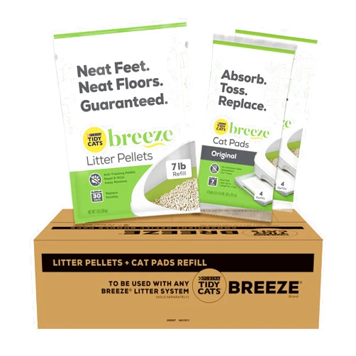 Tidy Cats Purina Tidy Cats Breeze Litter System Cat Refill Bundle - 7.91 lb. Box