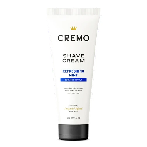 Cremo Shaving Cream, Barber Grade Cooling Shave Cream, Astonishingly Superior Ultra-Slick Shaving Cream for Men, Fights Nicks, Cuts and Razor Burn, 6 Fl Oz