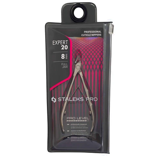 Staleks Pro NE-20-8 Expert Cuticle Nippers Full-jaw