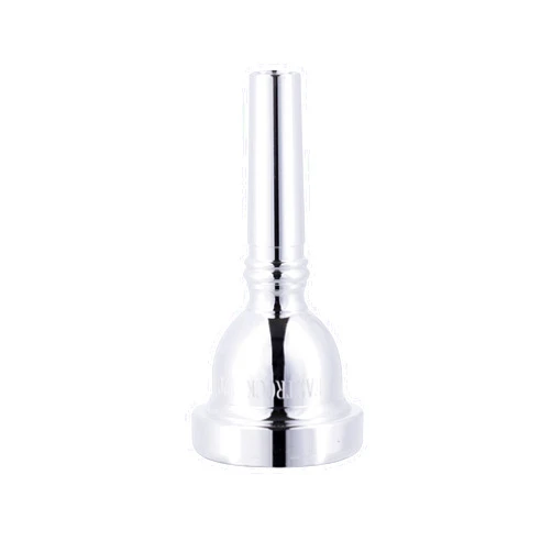EASTROCK Trombone Mouthpiece,Silver Plated Trombone Mouthpiece Small Shank 6 1/2AL, Trombone Instrument Accessories Vacuum Packed