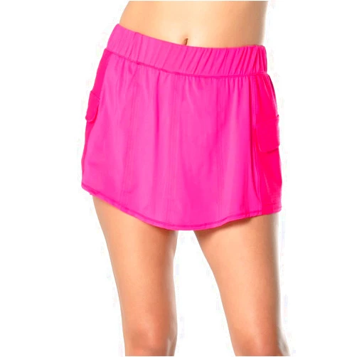 Lucky In Love Women's High Waist Cargo Pocket Skirt