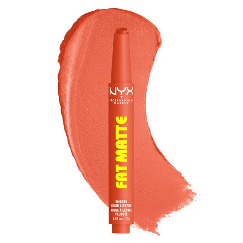 NYX PROFESSIONAL MAKEUP Fat Matte Lipstick, Pigmented, Smoothing, & Non-Drying Lip Crayon, Long Lasting Lip Makeup, Vegan & Cruelty Free - Cozy Whipped (Nude)