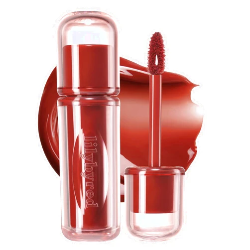 lilybyred Bloody Liar Coating Tint | Korean Jelly Gloss Lip Stain, Juicy Color with Clear Layering Shine, Non-Darkening, Long-Lasting, Non-Sticky & Lightweight, 0.12 oz. (13 Mellow Pomegranate)