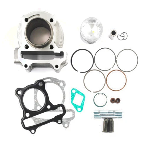 TRKIMAL Performance Upgrade Big Bore Cylinder Kit GY6 80cc 47mm for GY6 49cc 50cc 139QMB ATV Scooter Moped Go Kart