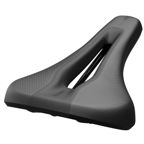 Terry Fly Exera Gel Men Bicycle Saddle in Black, Padding: Comfort Foam, Comfort Gel, Seat Width: 9 cm - 12 cm, 423 007 32