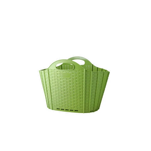 Seiei 120675 Harsa Studio Folding Garden Basket 6.6 gal (20 L) Green Supplies for Gardening