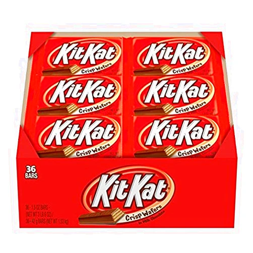 KIT KAT Chocolate Candy Bars (Pack of 36)