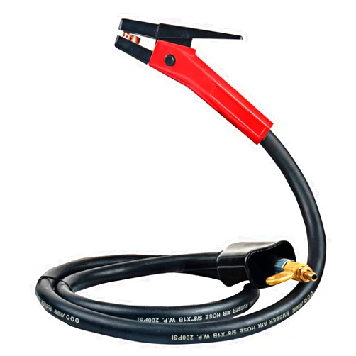 MELTSTAR K3000 Carbon Arc Air Gouging Torch - Heavy Duty 600A with 7' Cable and 360-Degree Rotating Red Handle for Maximum Efficiency in Gouging and Cutting, Ideal for Welding and Metalworking