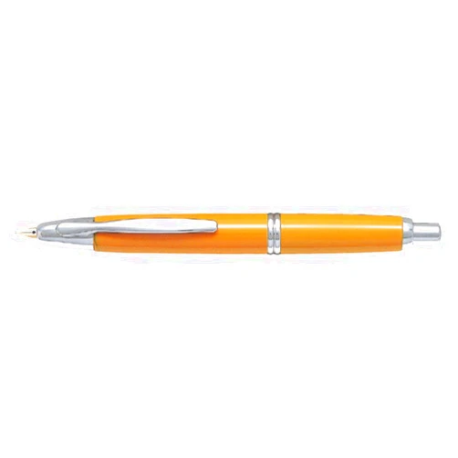 PILOT Capless Fountain Pen with Special Alloy Nib in Deep Yellow, Unisex